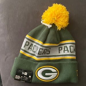 New Era Cap Green Bay Packers Knit Repeat Beanie
